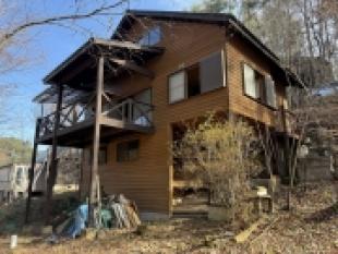 学者村３期　前面に建物がなく開放感がある敷地