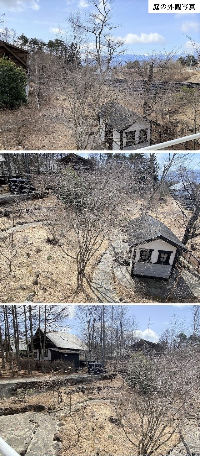 大泉町西井出　広い庭と南アルプス展望の別荘