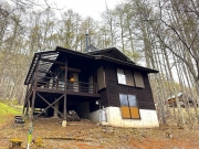 姫木平別荘地 薪ストーブ付き!L字デッキ!